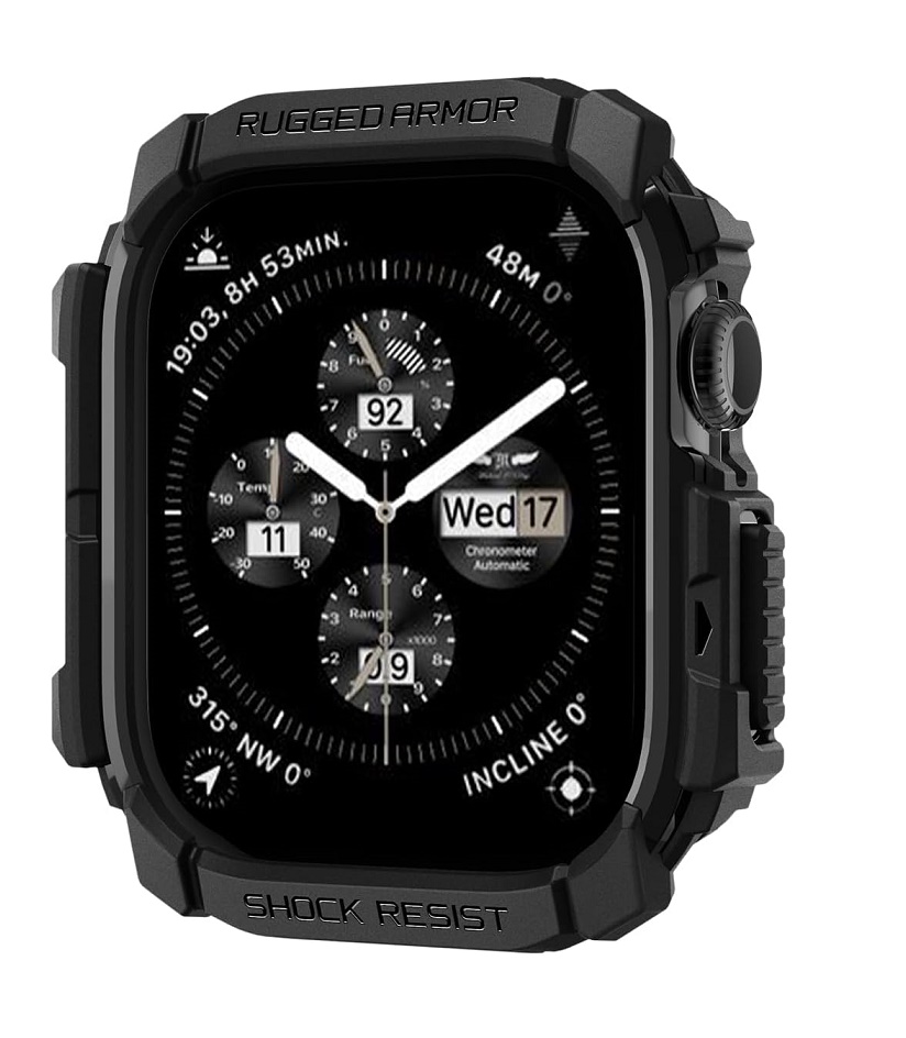 Vỏ  Apple Watch Series 10 46mm Spigen Rugged Armor 7